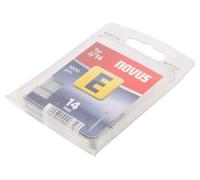 044-0073 Clavos Ø: 1,2 mm L: 14 mm 1000 piezas TIPO E J/14 NOVUS