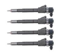 0445110275 33800-4A500 338004A500 D4CB 16V 4 Uds inyector de combustible diésel Compatible con Bosch Hyundai KIA Sorento 2.5L