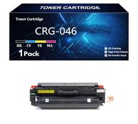 046H 046 Cartucho de Tóner de Repuesto para Canon CRG-046, Compatible para Canon Color imageCLASS iCMF735Cx iCMF732Cdw LBP654Cx LBP653Cdw Impresoras,Y-1 Pack