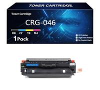 046H 046 Cartucho de Tóner de Repuesto para Canon CRG-046, Compatible para Canon Color imageCLASS iCMF735Cx iCMF732Cdw LBP654Cx LBP653Cdw Impresoras,C-1 Pack