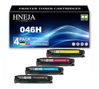 046H Juego Cartuchos Tóner para Canon MF731Cdw MF733Cdw LBP654Cdw MF654Cx MF735Cx MF653Cdw MF732Cdw MF734Cdw MF735Cdw Impresoras, CRG046H BK/C/M/Y Cartuchos Tóner Repuesto,4 Colors-1 Pack