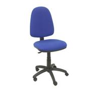 Piqueras y Crespo 04CP - Silla de Oficina ergonómica, Asiento y Respaldo tapizados en Tejido Bali, Color Azul