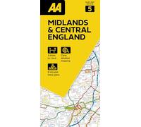 05 Midlands/C.England (AA Road Map Britain)