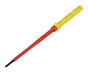 05006500001 Vástago intercambiable aislado plano 2,5x0,4mm L. total: 157mm WERA