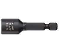 05060282001 Bit 6 cantos llave de vaso HEX 10mm L. ges: 65mm sin imán WERA