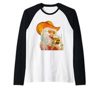 0508 Yo y mi Burger 2021 más 3 Camiseta Manga Raglan