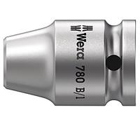 05344511001 Adaptador L. ges: 30mm Fijación: 1/4" (C6,3 mm),3/8" cuadrado WERA