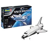 05673 Estuche de Regalo Space Shuttle de la NASA, 40 °. Aniversario con Pinturas Base, Pegamento y Pincel