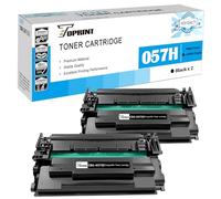 057H CRG057H ( 057 ) Cartuchos de Tóner Compatibles Alta Capacidad 10000 Páginas 2 Negro para Canon LBP223dw LBP236dw LBP226dw MF455 MF448 MF449 MF443 MF451dw MF452dw MF453dw Impresora
