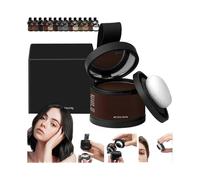 (06 Dark Brown)Enhance Hairline Powder, Hairline Powder Instantly Conceals Hair For Women,Hairline Shadow Gray Hair Coverage Root Touch