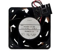 06038DA-12S-EWF-D 6038 Violent Fan, DC12V 4-Wire PWM High Static Telecom Fan