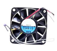0610-12 12V 0.10A Ultra-thin car hard drive ultra-quiet fan 60x60x12mm