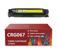 067 CRG-067 CRG067 Cartucho de tóner Compatible para impresoras Canon i-SENSYS MF651, MF655, MF657, MF651Cw, MF655Cw, MF657Cw, MF655Cdw y MF657Cdw,Y-with Chip