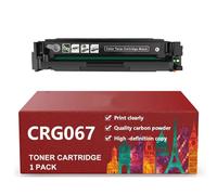 067 CRG-067 CRG067 Cartucho de tóner Compatible para impresoras Canon i-SENSYS MF651, MF655, MF657, MF651Cw, MF655Cw, MF657Cw, MF655Cdw y MF657Cdw,BK-with Chip