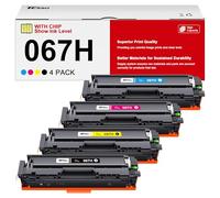 067H 067 - Juego de cartuchos de tóner de repuesto para Canon 067H, juego de cartuchos de tóner para Color ImageClass Mf656Cdw Mf654Cdw Lbp632Cdw Mf650C Mf653Cdw | Alto rendimiento para Canon 067