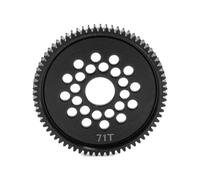 06M Steel Big Teeth (71T) 51667 Metal Gear Compatible con TA08 y XV02 RC Modelos de Coches