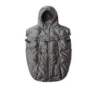 07 a.m. Enfant PP-200 de marzo Pookie Poncho, un tamaño, color gris metalizado/plata