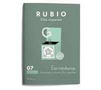 07 Escriptura | RUBIO | Valencià | +5 anys | L'abecedari: frases. Les nombres 4, 5 6, 7, 8, 9 i 0