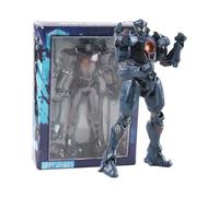 (07)Figura de acción de Gipsy Danger de edición ligera de lujo de Pacific Rim, modelo de mecanismo de furia de