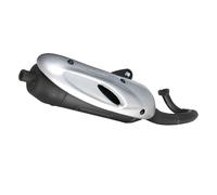 0747 - Escape Completo LeoVince Sito Negro PEUGEOT KISBEE 50 4T 4 stroke (10-20)
