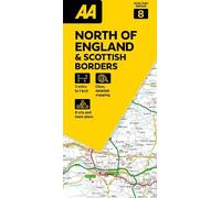 08 N.England/Borders (AA Road Map Britain)