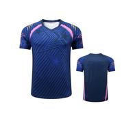 (08 Navy 1 Shirt, Kid S) New CHINA Team Table Tennis T-shirts Shorts Men Women Children Ping Pong t Shirt Table tennis jerseys Tennis Sport Shirt