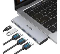 (09 6 en 2 en venta) Hub USB tipo C compatible con MacBook Pro Adaptador USB Estación de acoplamiento