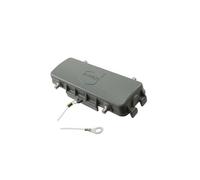 09300245425 Tapa protectora Han tamaño 24B para doble abrazadera metal HARTING