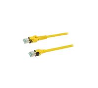 09488447745050 Patch cord S/FTP 6a Line Cu PUR amarillo 5m libre de halógenos...