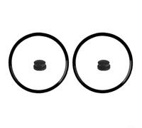 09936 Anillo de sellado de olla a presión, junta de silicona de grado para modelos de latas de 6 cuartos y 4 cuartos de galón 0126002 0136304, pieza de repuesto resistente al calor para enlatar y