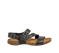 Art 0999 I Breathe, Sandalias Planas Unisex Adulto, Black, 37 EU
