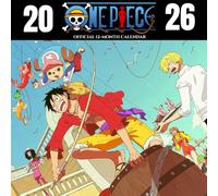 0NE- piece 2026 calendar: 12 monthly Set Sail with Luffy and the Straw Hat Crew on a Grand Adventure