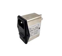0P7BR328B CW2C-6A/3A/10A-T Doble Seguro Instalación Izquierda y Derecha Interruptor de Filtro Potencia Enchufe Monofásico 220 V CA T Interferencia(CW2C-10A-T F2)