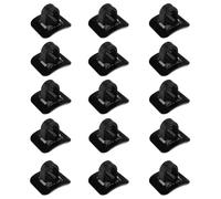 0XBIT Clips en C Para Bicicleta, 15 Piezas Clips de Cable de Bicicleta, con Cinta Adhesiva de Doble Cara C Clips Bicicleta, No Fácil Despegar, para Bicicleta, Bicicleta de Montaña, Bicicleta Plegable