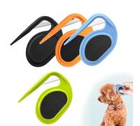 0XBIT Cortanudos Pelo Gato, 4 Piezas pet Open Knot Comb, Peine para Anudar Mascotas con Hoja Desenredante, Peine Anudador para Mascotas para Quitar el Pelo Enredado