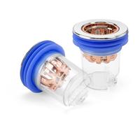 0XBIT Desague Antiolores, 2 Piezas Válvula Antirretorno Desague, Previene Eficazmente el Reflujo, Anti Olor Piso Desagüe para Balcón, Cocina, Lavabo, Ducha y Lavadero