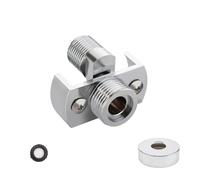 0XBIT Excentricas Grifo, Excentricas Grifo Ajustable, Pie Curvado Angular, Excentricas Grifo Ducha, Utilizado para Conectar Cabezales de Ducha y Tuberías de Agua