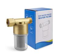 0XBIT Filtro Agua Ducha, Antical Lavadora Transparente, Shower Filter Inoxidable Reutilizable, Filtración Precisión, para Cabezal Ducha, Grifo
