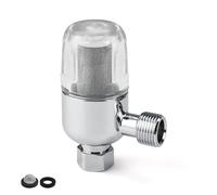0XBIT Filtro de Agua Para Ducha, Filtro Antical Ducha de Micras, Filtro con Rosca Interna y Externa de 1/2 Pulgada, Filtra Eficazmente Las Impurezas, para Calentadores de Agua y Grifos