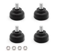 0XBIT Pies Ajustables para Muebles M8, 4 Piezas Pies Ajustables M8, Antiarañazos, Antideslizante, Amortiguador y Amortiguador, Adecuado para Muebles, Mesas, Sillas y Sofás