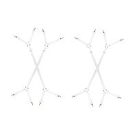 0XBIT Sujeta Sabanas Bajeras, 4 Piezas Tensor de Sábanas Ajustable, Rango de Ajuste 70-280 cm, Bed Sheet Holder Straps con Clip Metálico, para Sábanas, Colchones, Fundas de Sofá