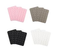 0XBIT Ventosas para Movil Gel de Sílice, 12 Piezas Ventosa Movil Silicona Multifunción, Soporte Movil Coche Ventosa con Respaldo Adhesivo y Ventosa, para Carcasa de Telefono