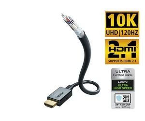1,00m Inakustik Star ULTRA HIGH SPEED HDMI CABLE ULTRA HD | 10K