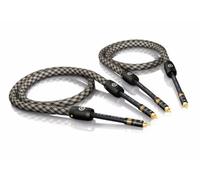 1,00m Viablue NF-S6 Air Silver Cinch RCA Cable Cinch 1,0m (1Par)