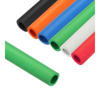 1.0M Tubería De Aislamiento Térmico, Manguera De Espuma Varios Tamaños y Colores, Cubierta Protectora para Gimnasio, Herramientas Mango Soporte ID 18-32.0mm(Verde,32.0mm x 5.0mm x 1m)