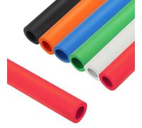 1.0M Tubería De Aislamiento Térmico, Manguera De Espuma Varios Tamaños y Colores, Cubierta Protectora para Gimnasio, Herramientas Mango Soporte ID 18-32.0mm(Rojo,32.0mm x 5.0mm x 1m)