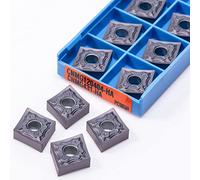1 0pcs CNMG120404 CNMG120408 HA PC9030 Herramienta de giro externo de la herramienta de fresado CNMG 12 CNC Inserto de carburo de acero inoxidable de torno(CNMG120408 HA PC9030)