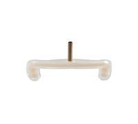 1 0pcs Ropa De Descanso Del Hombro Violín Garras Para 1/8 1/4 1/2 3/4 4/4 Reemplazo Del Descanso Del Hombro Del Violín Accesorios instrumentos violín (Color : 10pcs 1-4 1-2 White)