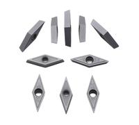 1 0pcs VCMT160404-SM IC907 IC908 Herramienta de giro interno de la aleación de aleación dura CNC Accesorios de herramientas Corte indexable(VCMT160404-SM IC908)