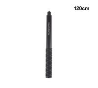 1,1/1,2/1,5 m Metal Invisible edición extendida Selfie Stick escalable monopod para Insta 360 uno X2/3X4 Accesorios para cámara Palo trípode